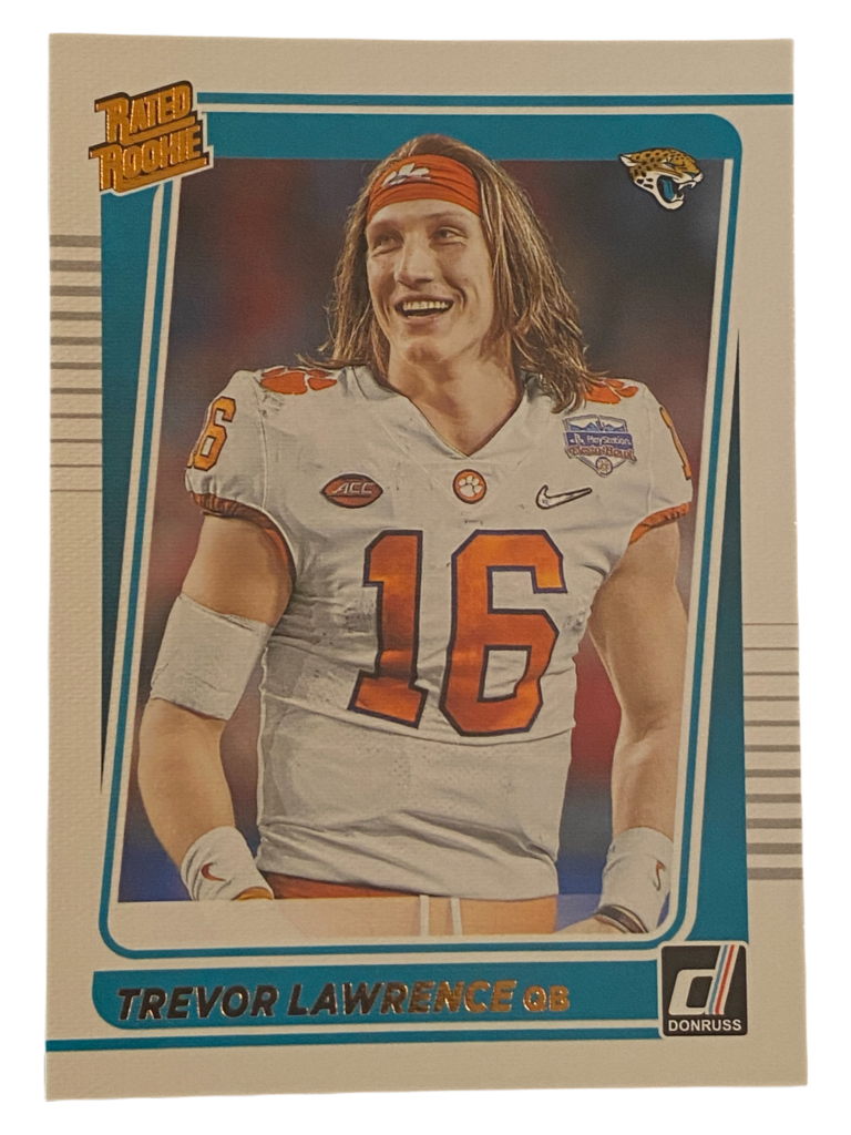 Trevor Lawrence No. 251 Donruss Football