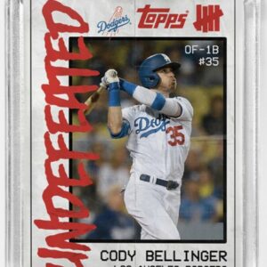 TOPPS PROJECT 70 CARD 2019 LOS ANGELES DODGERS CODY BELLINGER #494 by UNDEFEATED