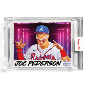 Topps Project 70 Card 762 1955 Joc Pederson by Jonas Never_Front