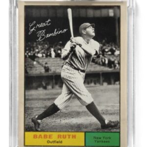 Topps Project70_633_Babe Ruth by Infinite Archives_Front